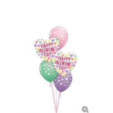 Bukiet 1706 Let's talk about love! Qualatex #24731-2 11644-3